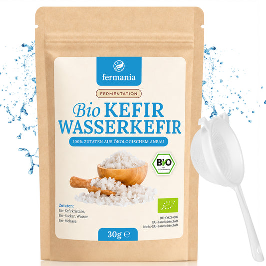 Bio Wasserkefir Kristalle - Japankristalle für sprudelnden Wasserkefir