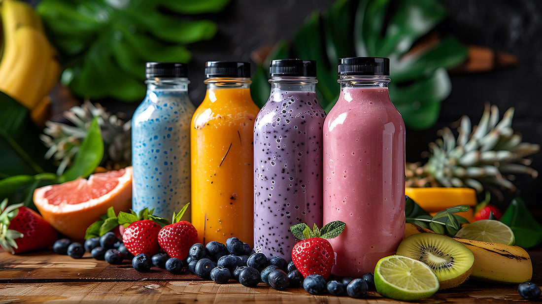 Kefir Smoothie mit Beeren