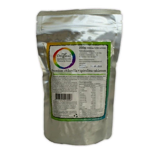 Bio Spirulina & Chlorella Presslinge