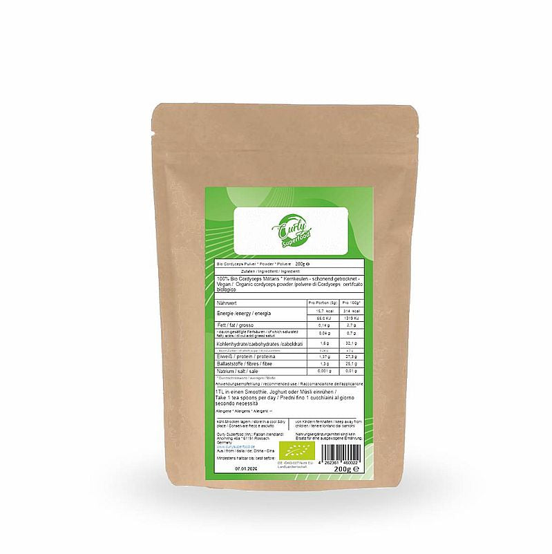 Bio Cordyceps Militaris Pulver