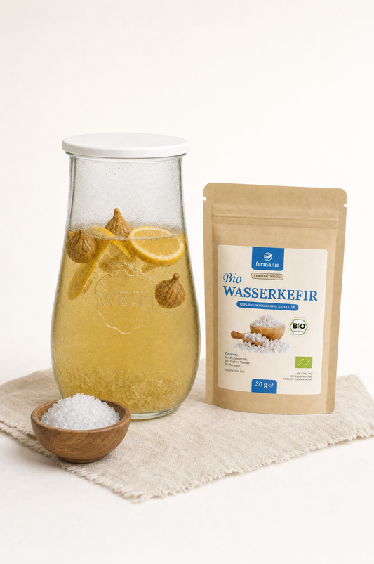 Bio Wasserkefir Kristalle - Japankristalle für sprudelnden Wasserkefir