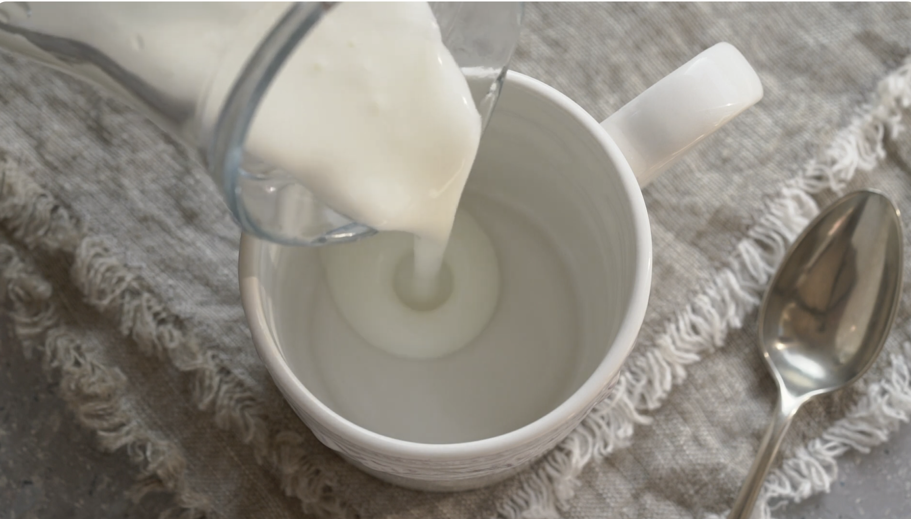 Video laden: Milchkefir Konsistenz