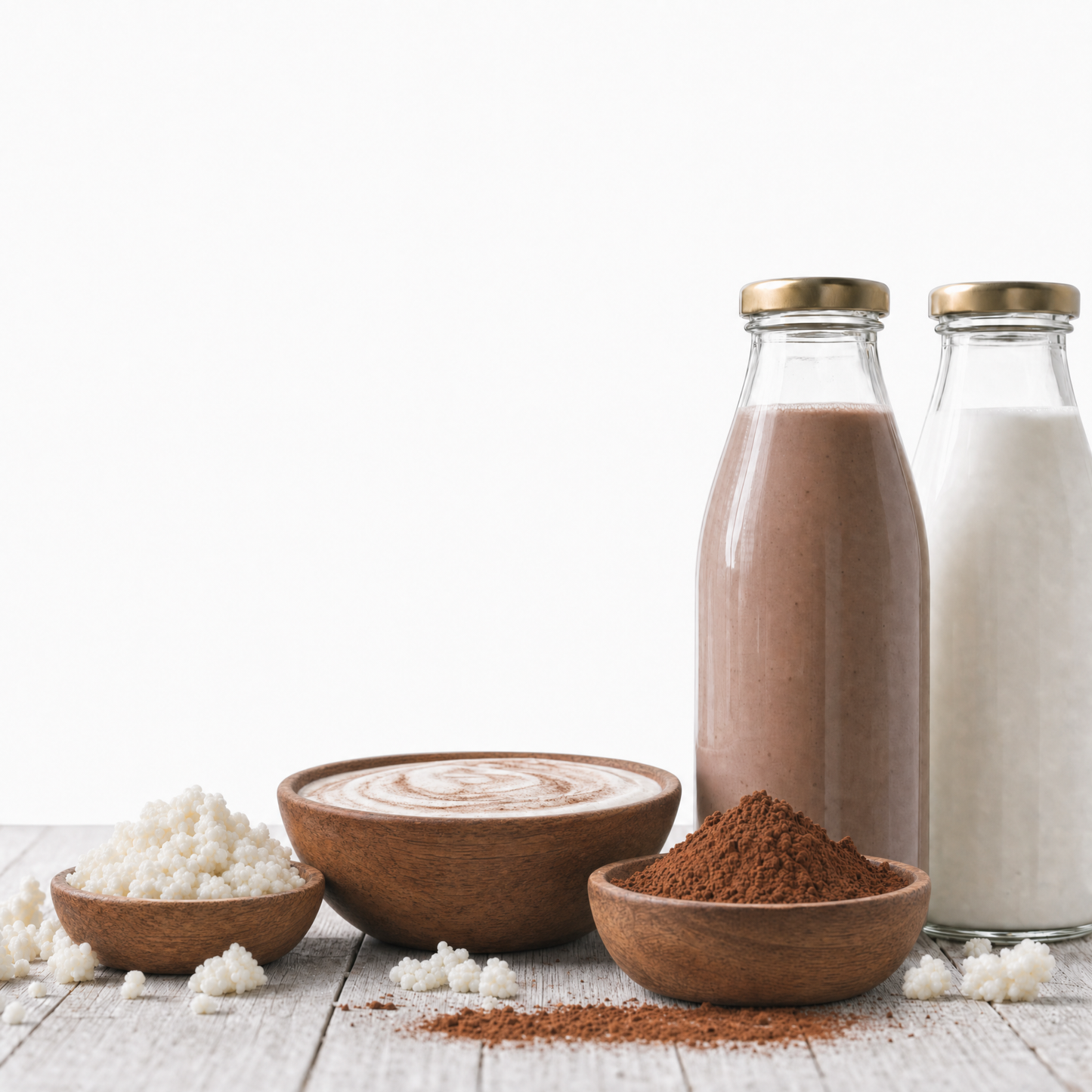 Milchkefir Premium Starter Set – Milchkefir selber machen mit Bio-Kefirknollen + Zubehör