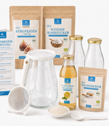 Wasserkefir Starter Set Premium- Wasserkefir selber machen mit Japankristallen + Zubehör