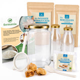 Wasserkefir Starter Set Medium- Wasserkefir selber machen mit Japankristallen + Zubehör