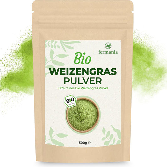 Bio Weizengraspulver 500 g – Fein vermahlen & naturbelassen