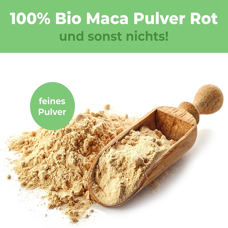 Rotes Maca Pulver aus Peru