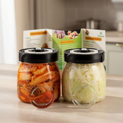 Gemüse Fermentations-Starterset – Kimchi & Sauerkraut einfach selber machen